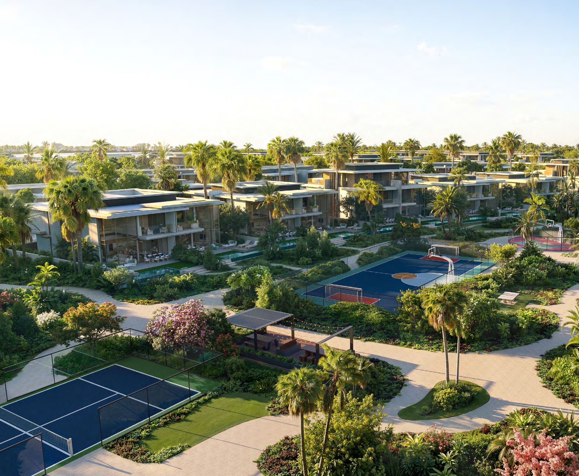 Sports courts