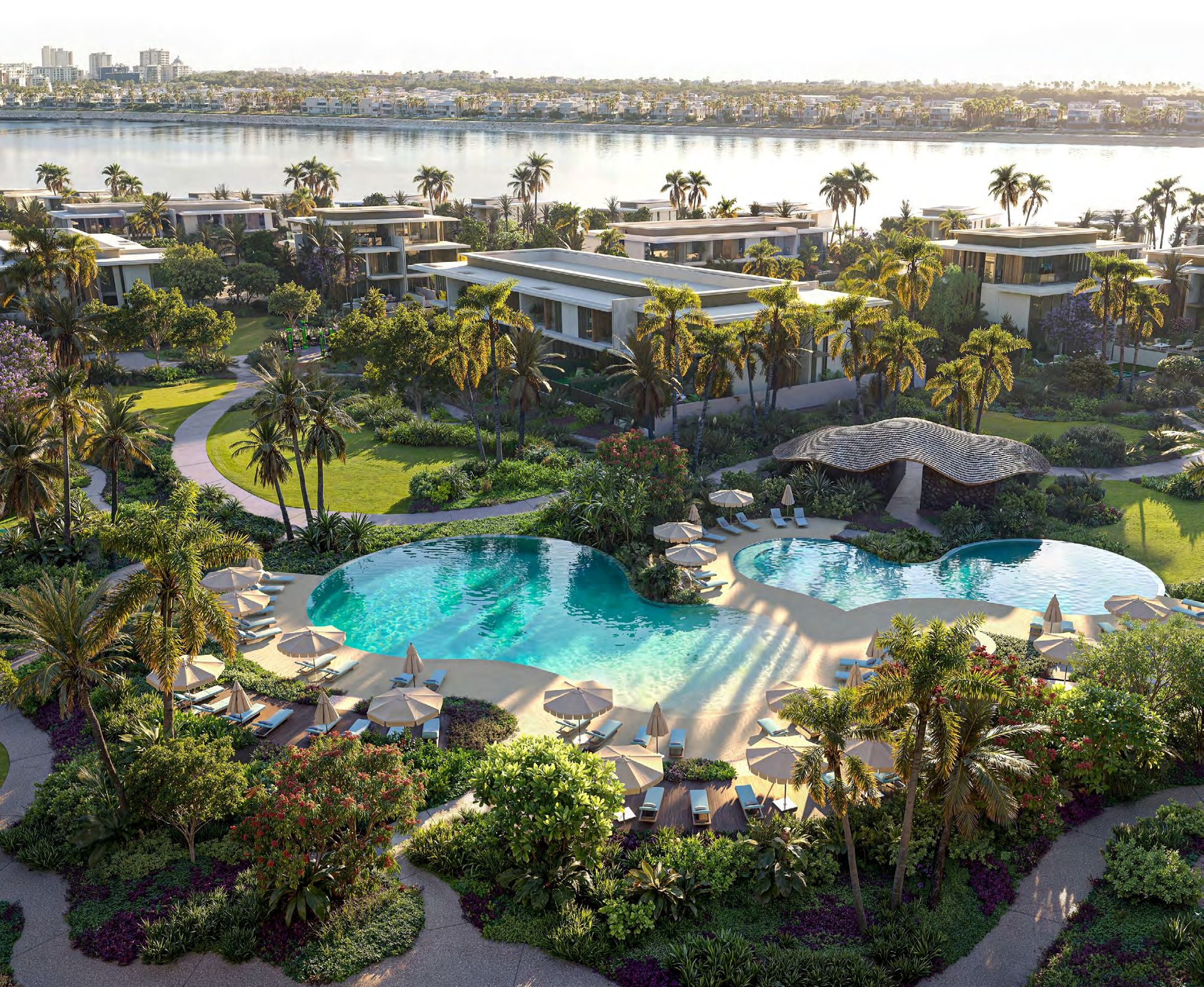 Bay Estate pool clubhouse