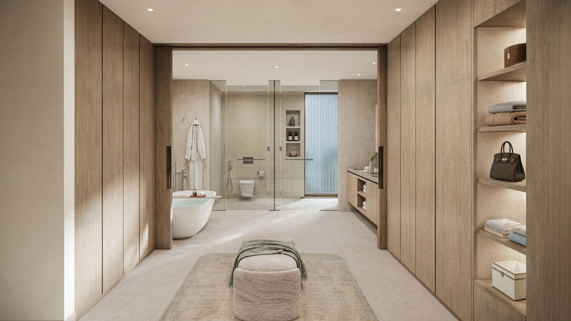 Bay Estate master bathroom