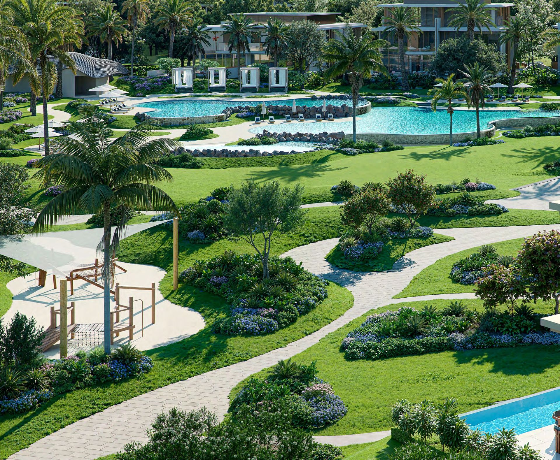 Bay Estate parks and open spaces